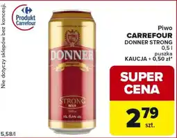 Globi Piwo CARREFOUR DONNER STRONG oferta