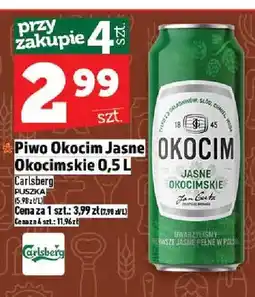 Topaz Piwo Okocim Jasne Okocimskie oferta