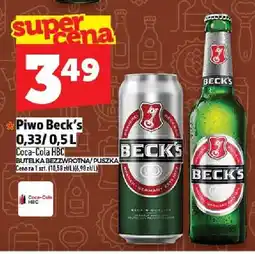 Topaz Piwo Beck's oferta