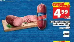 Topaz Kiełbasa krakowska sucha extra Krakus oferta