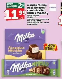 Topaz Alpejskie Mleczko Milka oferta