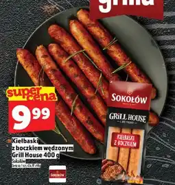 Topaz Kiełbaski z boczkiem wędzonym Grill House Sokołów oferta