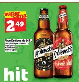Topaz Piwo Królewskie Jasne Pełne oferta