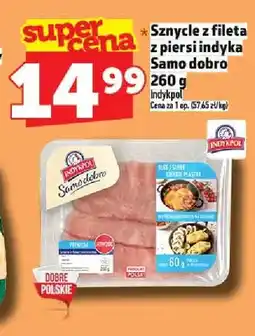 Topaz Sznycle z fileta z piersi indyka Samo dobro Indykpol oferta