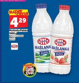 Topaz Maślanka Mlekovita Polska truskawkowa oferta