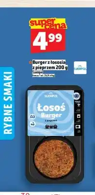 Topaz Burger z łososia z pieprzem Suempol oferta