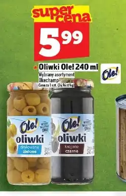 Topaz Oliwki drylowane zielone Ole! oferta