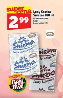 Topaz Lody Kostka Śnieżna o smaku śmietankowym oferta