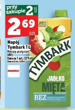 Topaz Napój Tymbark Jabłko Mięta oferta