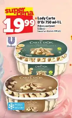 Topaz Lody Carte D'Or Peanut & Banana Flavour 750ml-1l oferta