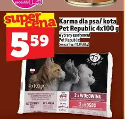 Topaz Karma dla psa Pet Republic 4-pak oferta