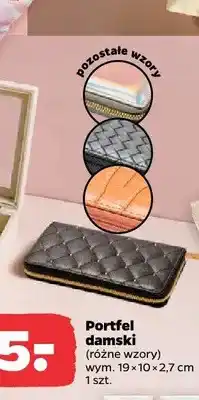 Netto Portfel damski wym. 19x10x2,7cm oferta