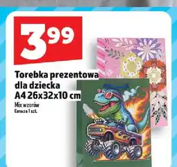 Topaz Torebka prezentowa dla dziecka A4 26x32x10cm oferta