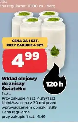 Netto Wkład olejowy do zniczy Światełko 120h oferta