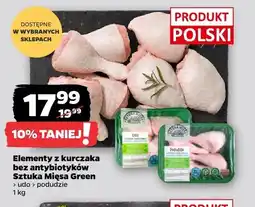 Netto Elementy z kurczaka bez antybiotyków Sztuka Mięsa Green udo oferta
