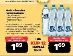 Netto Woda mineralna niegazowana Nałęczowianka oferta