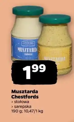 Netto Musztarda stołowa Chestfords oferta