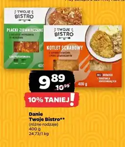 Netto Danie placki ziemniaczane z gulaszem wieprzowym po węgiersku Twoje Bistro oferta