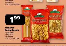 Netto Makaron Pasta Gussta spaghetti oferta