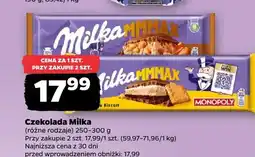Netto Czekolada Milka MMMAX Choco & Biscuit oferta