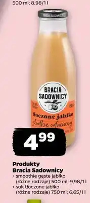 Netto Smoothie gęste jabłko Bracia Sadownicy oferta