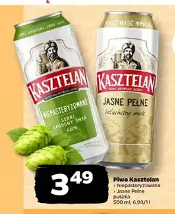 Netto Piwo Kasztelan Jasne Pełne puszka oferta
