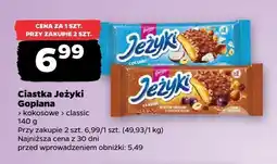 Netto Ciastka Jeżyki kokosowe Goplana oferta