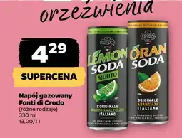 Netto Napój gazowany Fonti di Crodo Lemon Soda Mojito oferta