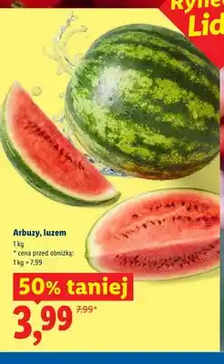 Lidl Arbuzy luzem oferta