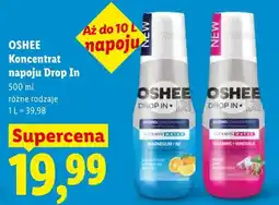 Lidl Koncentrat napoju OSHEE Drop In oferta