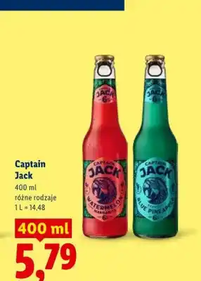 Lidl Piwo Captain Jack Watermelon Margarita oferta