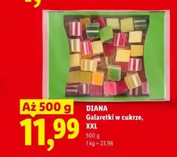 Lidl Galaretki w cukrze XXL Diana oferta