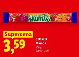 Lidl Guma rozpuszczalna Mamba Storck oferta