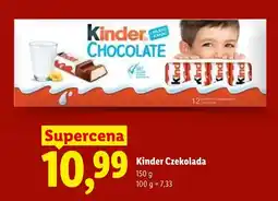 Lidl Kinder Czekolada oferta