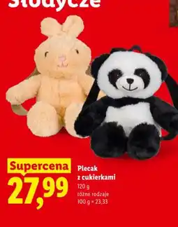 Lidl Plecak z cukierkami oferta