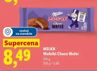Lidl Wafelki Choco Wafer Milka oferta