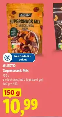 Lidl Supersnack Mix z miechunką Alesto oferta