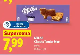 Lidl Ciastka Tender Moo Milka oferta