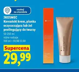 Lidl Koreański żel peelingujący do twarzy JKOSMEC oferta