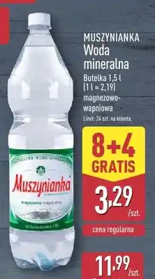 ALDI Woda mineralna Muszynianka magnezowo-wapniowa oferta