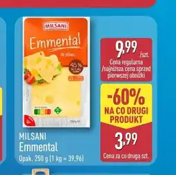 ALDI Ser Emmental Milsani oferta
