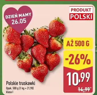 ALDI Truskawki polskie oferta