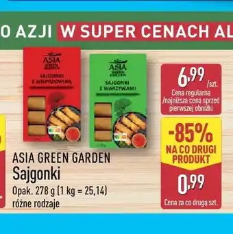 ALDI Sajgonki z wieprzowiną Asia Green Garden oferta