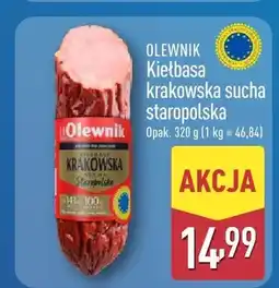ALDI Kiełbasa krakowska sucha staropolska Olewnik oferta