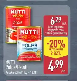ALDI Pomidory Pelati Mutti oferta