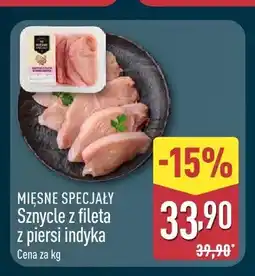 ALDI Sznycle z fileta z piersi indyka Mięsne Specjały oferta