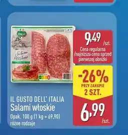 ALDI Salami włoskie Il Gusto Dell' Italia oferta