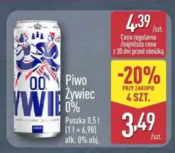 ALDI Piwo bezalkoholowe Żywiec 0% oferta