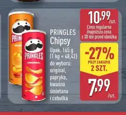 ALDI Chipsy Pringles original oferta