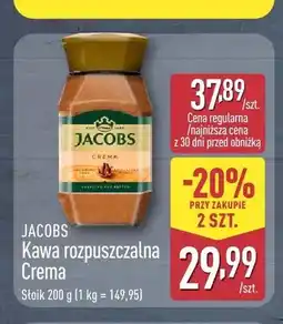 ALDI Kawa rozpuszczalna Jacobs Crema oferta